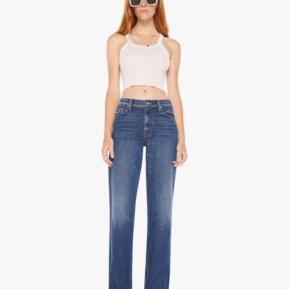 NWT MOTHER The Bookie Heel Jeans - Picture 1 of 11